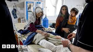 Earthquake aftermath in Afghanistan