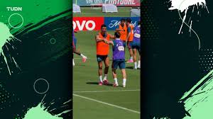 Se pasó de vivo! CR7 'trollea' a Conceição durante el entrenamiento de Portugal