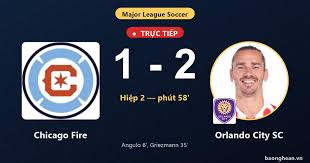 Chicago Fire vs Orlando City SC Live: Chicago Fire narrows the gap to 1-2