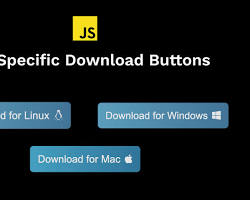 Image of Linux distribution website with a download button