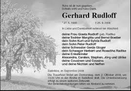 Gerhard Rudloff-Sadelkow, im S | Nordkurier Anzeigen