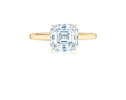 Image of 2 carat diamond kwiat asscher cut ring
