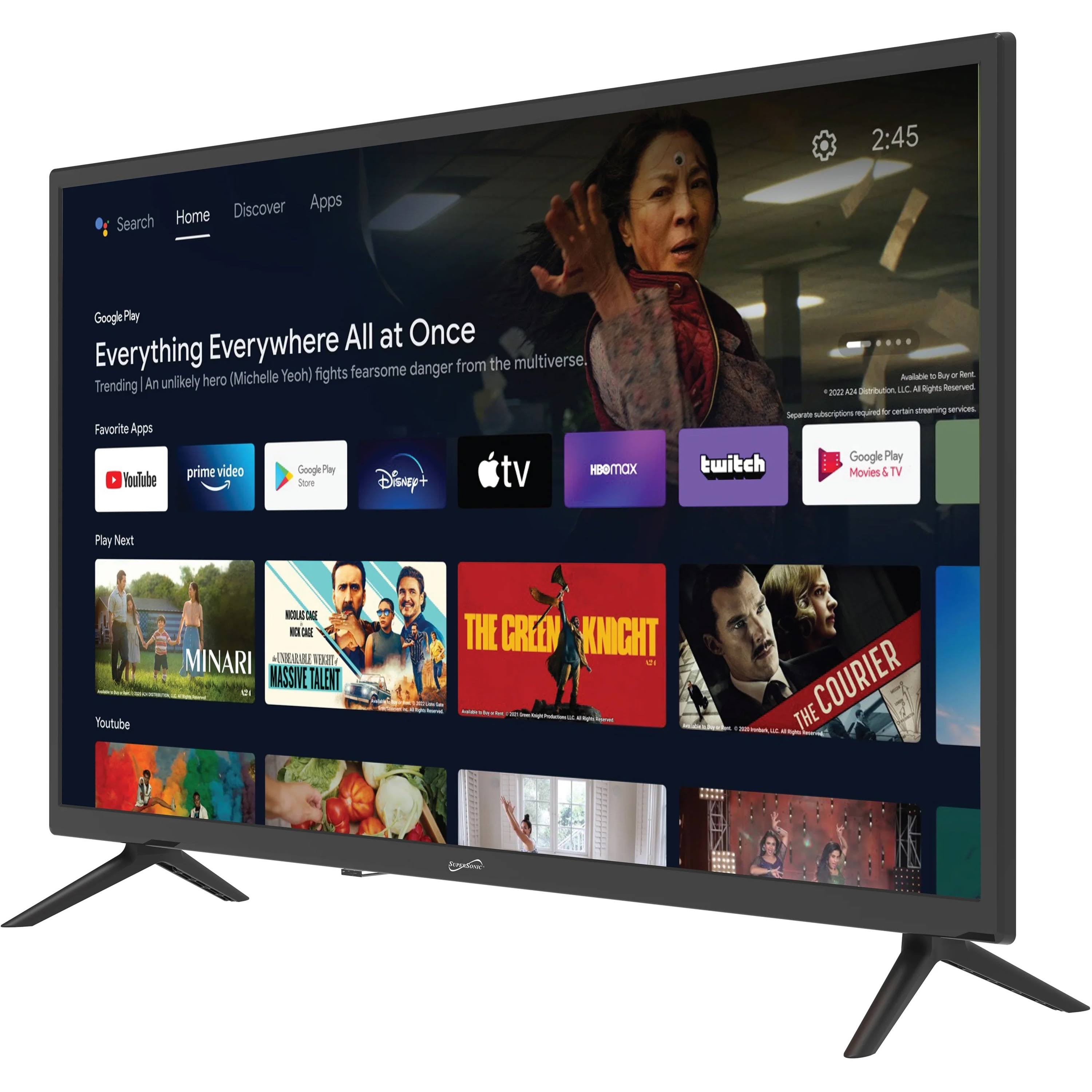 Supersonic SC-3250GTV 32" HD Smart LED TV