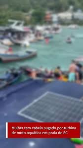 Cabelo Preso em Jet Ski: Mergulho Quase Acaba em Tragédia em SC!