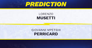 Lorenzo Musetti vs. Giovanni Mpetshi Perricard Prediction for ATP Rome, Italy Men's Singles 2026
