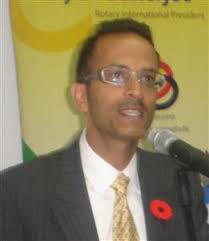 D7820 Ambassadorial Scholar Sanjeev Chowdhury speaks at Rotary World Peace ... - Sanjeev