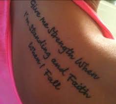 Give me Strength when I&#39;m Standing and Faith when I Fall ... via Relatably.com