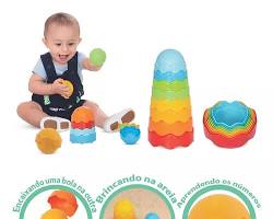 Imagem de Torre de empilhar para beb�s