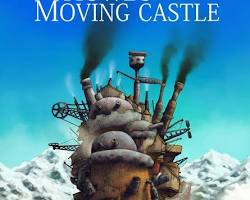 Howl's Moving Castle (Yürüyen Şato) (2004) film posteri resmi