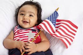mexican baby happy, will be a citizen.
