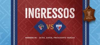 Ferroviário x Fortaleza: venda de ingressos para a Nação Tricolor para estreia na Copa do Nordeste