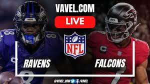 Baltimore Ravens vs Atlanta Falcons LIVE Score Updates in NFL Game