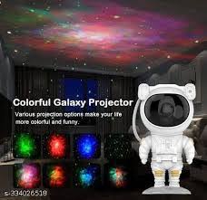 Astronaut Star Projector Galaxy Light – 360° Rotating Head, Remote Control, Timer, 3 Colors, For Bedroom, Party, Home Decor