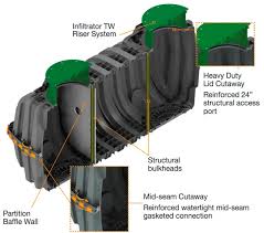 Infiltrator IM-1060 Plastic Septic Tank - Del Zotto Concrete ...
