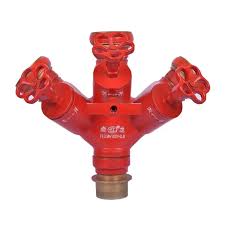 Brass 3 Ways Fire Divider - Reliable Water Control Solution