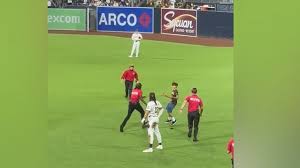 Video shows young fan tackled by security