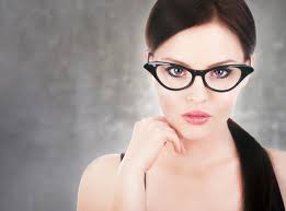 But why Cat Eye Glasses? Well they have a feminine element to it, where the outside edge frame is pointed upwards giving a Cat Eye look. - Cat-Eyeglasses