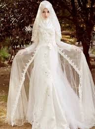 Hasil gambar untuk gaun pengantin modern