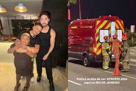 Patixa Teló é atropelada no Rio de Janeiro e tem estado de saúde atualizado por Rico Melquiades