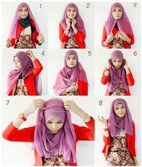 Hasil gambar untuk tutorial hijab