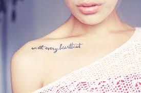 Cute Tattoo Quotes About Love. QuotesGram via Relatably.com