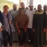 وفد من التليفزيون الفرنسى يسجل