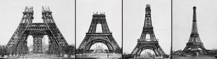 Resultado de imagem para inicio da construção da torre eiffel