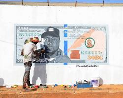 Image of Family on a street art tour in Nigeria