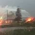 Morning fires blamed on lightning