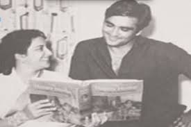 Image result for Jaddanbai WITH NARGIS AND FATHER