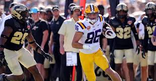 LSU tight end earns national award after win over South Carolina