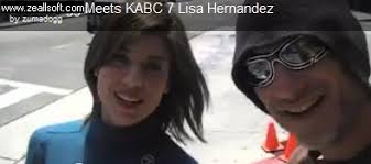 Zuma Dogg Meets KABC 7′s Lisa Hernandez In Dream Chance Encounter - 7