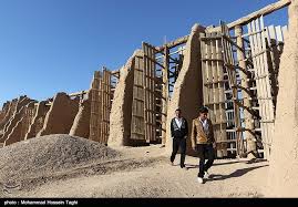 These 1000 year-old ancient Persian vertical-axis windmills, standing in the arid landscape of Nashtifan, Iran; are not just relics but are still operational. Crafted from natural materials like wood and reeds, they harness the wind’s power to grind grain, a testament to sustainable engineering from a millennium ago. Their enduring design is a marvel of early technological innovation, reflecting a deep understanding of environment and resourcefulness in using renewable energy long before the industrial age