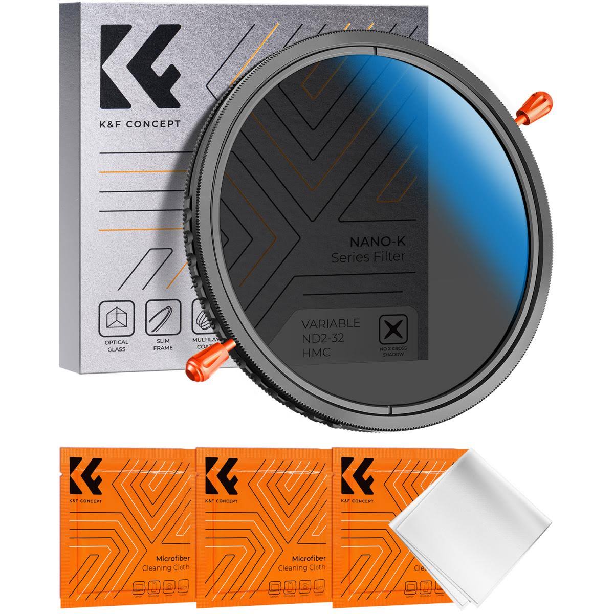 Variable ND Filter and CPL Filter 2 in 1 for Camera Filter Lens Nano-Klear Series