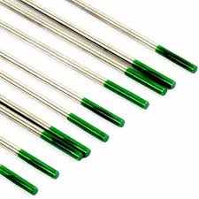 Parweld Green Tip Pure Tungsten Electrodes, Multi Pack