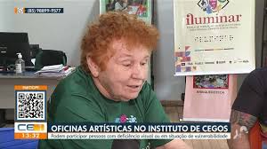 Oficinas artísticas são ofertadas no Instituto de Cegos
