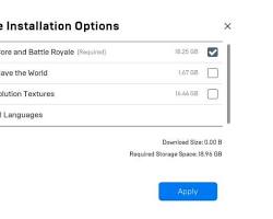 Obraz: Opcja rozdzielczości w Fortnite