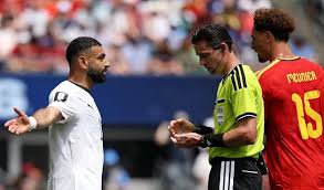 Who is the referee for Argentina vs Egypt?