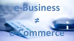 Hasil gambar untuk e-commerce vs e-business