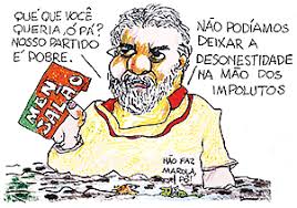 Resultado de imagem para morte do pt charge