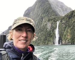 Image of New Zealand's Milford Sound with dramatic mountains and waterfalls