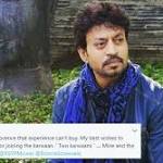 Irrfan Khan's latest tweet Dulquer