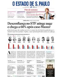 📰 Esta é a #capadodia do Estadão deste sábado, 21. Acesse e assine o jornal em estadao.com.br