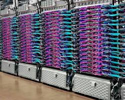 Image of Google AI TPUv4 Pods