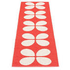 Wool Coral Runner Rug Bellacor