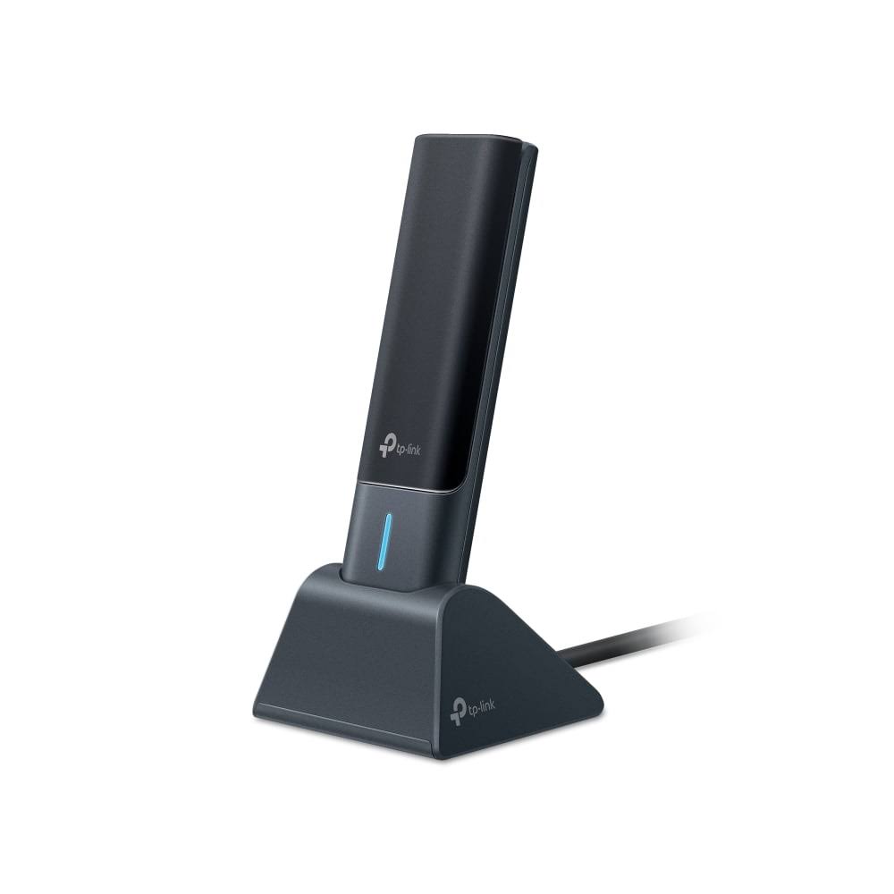 Tp-link Axe5100 Wi-Fi 6E Tri-Band Ultra-Fast Wireless USB Adapter with Range Boosting High-Gain Antenna, Beamforming for Higher Signal Quality and