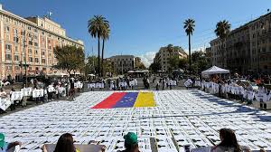 Venezolanos Exigen Liberación de Presos Políticos en Roma Antes de Canonización