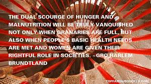 Gro Harlem Brundtland quotes: top famous quotes and sayings from ... via Relatably.com