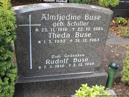 Grab von Rudolf Buse (07.03.1910-02.12.1946), Friedhof Veenhusen- - vk089