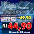 Roupas femininas no atacado, calas jeans masculinas, blusinhas